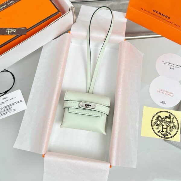repliche,replica,perfette,siti di,affidabili,migliori siti,dove comprare,1:1,scarpe da ginnastica Ciondolo per borsa per cuffie HERMES Kelly, prodotto originale squisito, puramente fatto a mano con cuciture