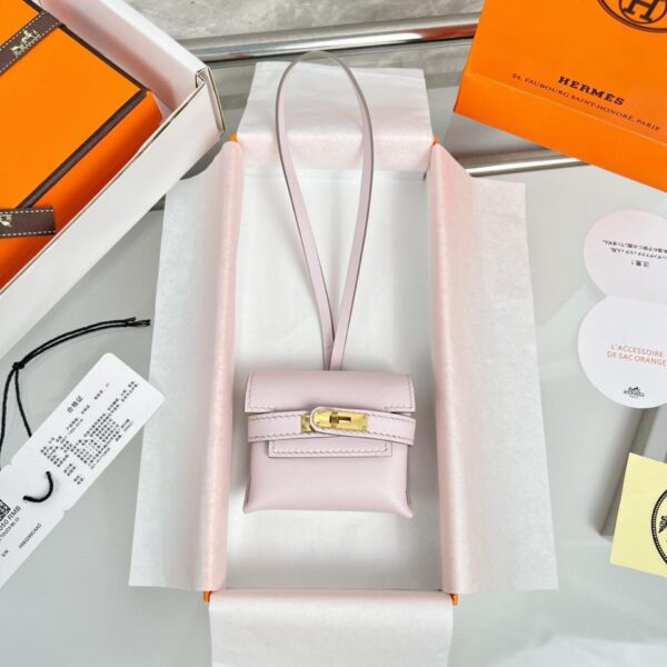repliche,replica,perfette,siti di,affidabili,migliori siti,dove comprare,1:1,scarpe da ginnastica Ciondolo per borsa per cuffie HERMES Kelly, prodotto originale squisito, puramente fatto a mano con cuciture