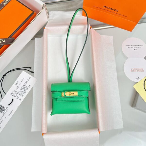 repliche,replica,perfette,siti di,affidabili,migliori siti,dove comprare,1:1,scarpe da ginnastica Ciondolo per borsa per cuffie HERMES Kelly, prodotto originale squisito, puramente fatto a mano con cuciture