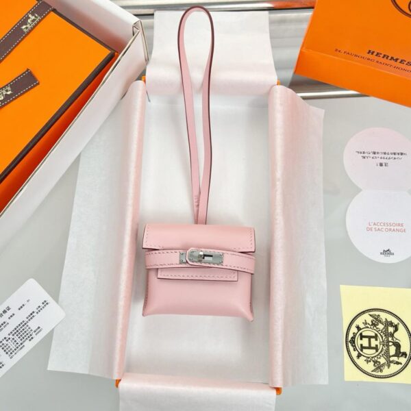 repliche,replica,perfette,siti di,affidabili,migliori siti,dove comprare,1:1,scarpe da ginnastica Ciondolo per borsa per cuffie HERMES Kelly, prodotto originale squisito, puramente fatto a mano con cuciture