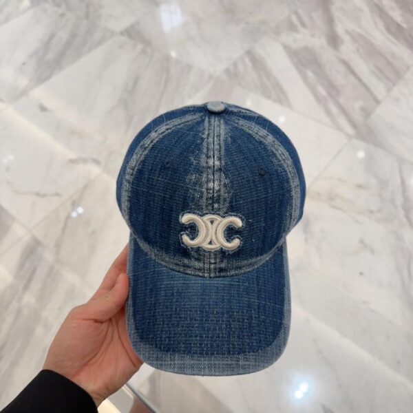 repliche,replica,perfette,siti di,affidabili,migliori siti,dove comprare,1:1,scarpe da ginnastica CELINE nuovo berretto da baseball retrò blu denim