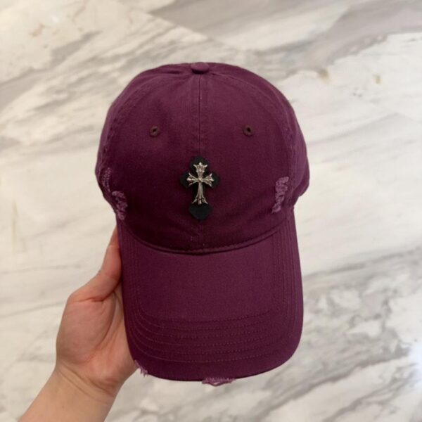repliche,replica,perfette,siti di,affidabili,migliori siti,dove comprare,1:1,scarpe da ginnastica Cappellino da baseball con cappello a buco invecchiato retrò moda coreana di Chrome Hearts all’inizio della primavera