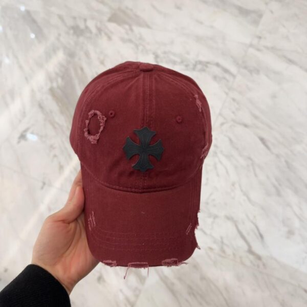 repliche,replica,perfette,siti di,affidabili,migliori siti,dove comprare,1:1,scarpe da ginnastica Cappellino da baseball con cappello a buco invecchiato retrò moda coreana di Chrome Hearts all’inizio della primavera