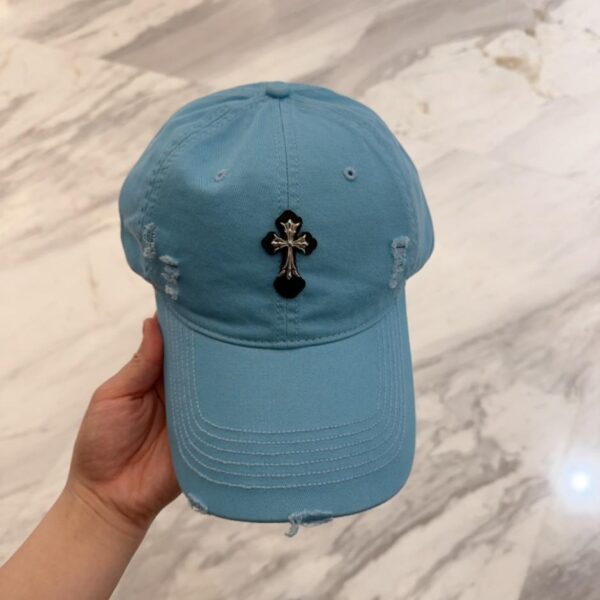 repliche,replica,perfette,siti di,affidabili,migliori siti,dove comprare,1:1,scarpe da ginnastica Cappellino da baseball con cappello a buco invecchiato retrò moda coreana di Chrome Hearts all’inizio della primavera