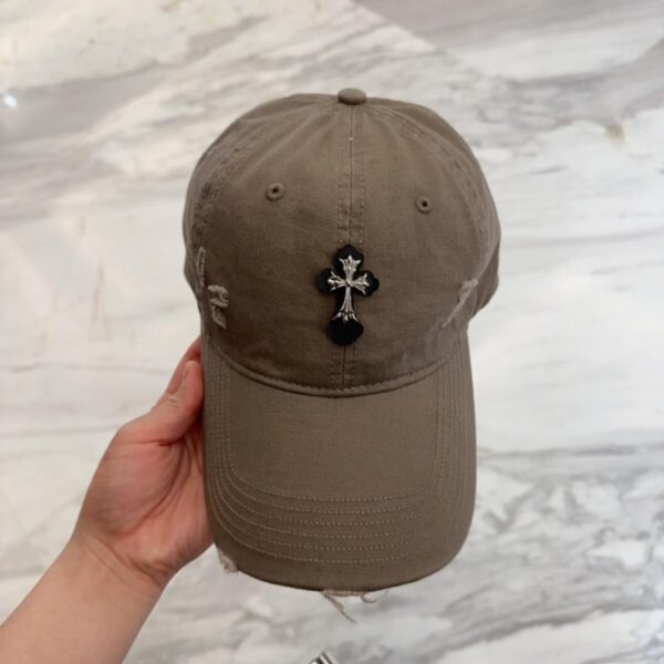 repliche,replica,perfette,siti di,affidabili,migliori siti,dove comprare,1:1,scarpe da ginnastica Cappellino da baseball con cappello a buco invecchiato retrò moda coreana di Chrome Hearts all’inizio della primavera