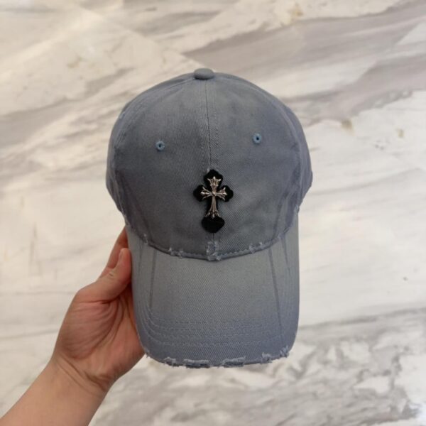 repliche,replica,perfette,siti di,affidabili,migliori siti,dove comprare,1:1,scarpe da ginnastica Cappellino da baseball con cappello a buco invecchiato retrò moda coreana di Chrome Hearts all’inizio della primavera