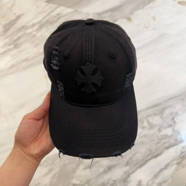 repliche,replica,perfette,siti di,affidabili,migliori siti,dove comprare,1:1,scarpe da ginnastica Cappellino da baseball con cappello a buco invecchiato retrò moda coreana di Chrome Hearts all’inizio della primavera
