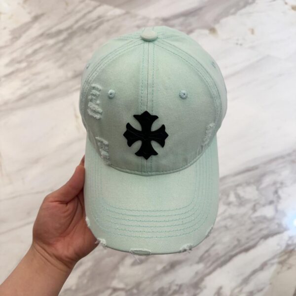 repliche,replica,perfette,siti di,affidabili,migliori siti,dove comprare,1:1,scarpe da ginnastica Cappellino da baseball con cappello a buco invecchiato retrò moda coreana di Chrome Hearts all’inizio della primavera