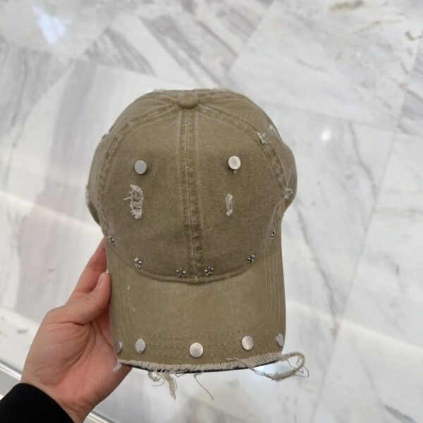 repliche,replica,perfette,siti di,affidabili,migliori siti,dove comprare,1:1,scarpe da ginnastica Cappellino da baseball con cappello a buco invecchiato retrò moda coreana di Chrome Hearts all’inizio della primavera