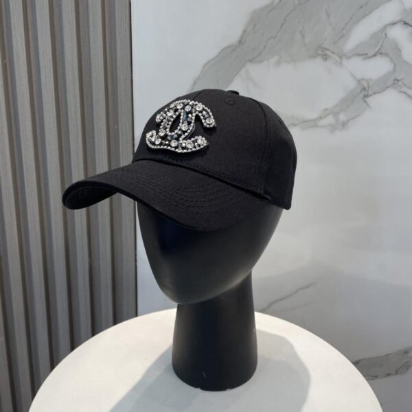 Nuovo berretto da baseball rigido con diamante PCHANEL con logo classico e semplice