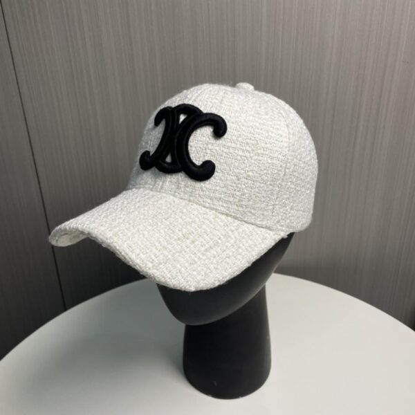 repliche,replica,perfette,siti di,affidabili,migliori siti,dove comprare,1:1,scarpe da ginnastica Cappello da baseball in tweed nuovo stile CELINE