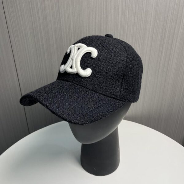repliche,replica,perfette,siti di,affidabili,migliori siti,dove comprare,1:1,scarpe da ginnastica Cappello da baseball in tweed nuovo stile CELINE