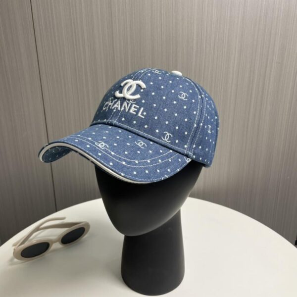 repliche,replica,perfette,siti di,affidabili,migliori siti,dove comprare,1:1,scarpe da ginnastica Cappello da baseball in denim lavato nuovo di Chanel