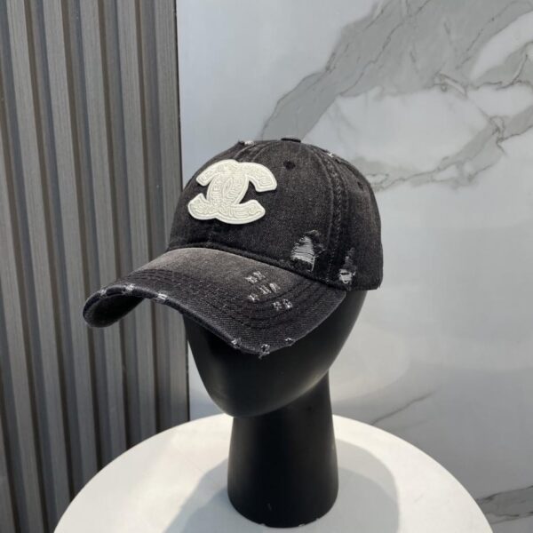 repliche,replica,perfette,siti di,affidabili,migliori siti,dove comprare,1:1,scarpe da ginnastica Cappello da baseball in denim lavato nuovo di Chanel