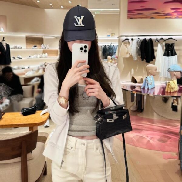 Berretto da baseball alto Louis Vuitton unisex