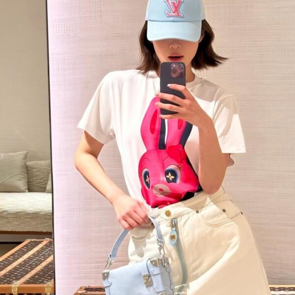 Berretto da baseball alto Louis Vuitton unisex