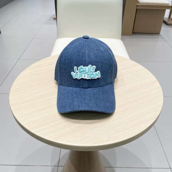 Berretto da baseball ricamato originale Louis Vuitton per uomo e donna