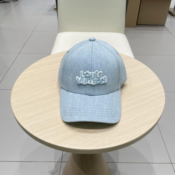 Berretto da baseball ricamato originale Louis Vuitton per uomo e donna