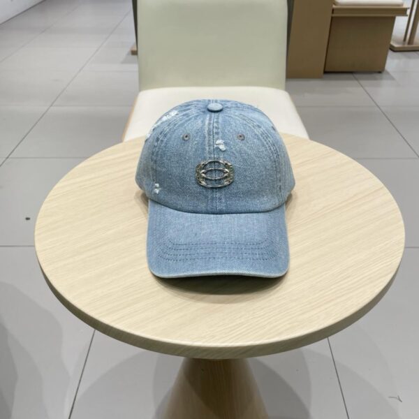 Nuovo berretto da baseball in denim nuovo BALENCIAGA