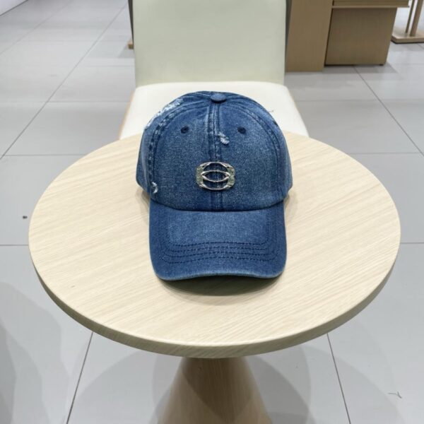 Nuovo berretto da baseball in denim nuovo BALENCIAGA
