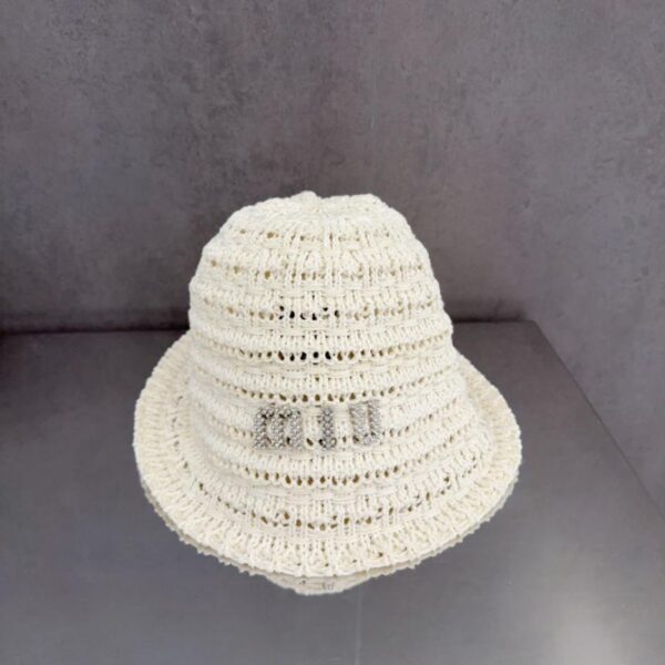 repliche,replica,perfette,siti di,affidabili,migliori siti,dove comprare,1:1,scarpe da ginnastica Cappello da pescatore a righe MIU MIUI in maglia