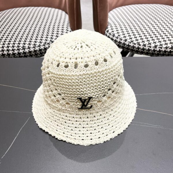 repliche,replica,perfette,siti di,affidabili,migliori siti,dove comprare,1:1,scarpe da ginnastica Il nuovo cappello da pescatore parasole in stile coreano di Louis Vuitton, cappello a bacinella con viso dolce lavorato a maglia cava