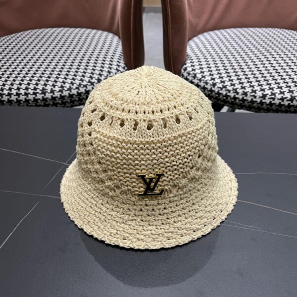 repliche,replica,perfette,siti di,affidabili,migliori siti,dove comprare,1:1,scarpe da ginnastica Il nuovo cappello da pescatore parasole in stile coreano di Louis Vuitton, cappello a bacinella con viso dolce lavorato a maglia cava