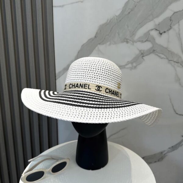 repliche,replica,perfette,siti di,affidabili,migliori siti,dove comprare,1:1,scarpe da ginnastica Cappello CHANEL a tesa larga, cappello di paglia grande da sole