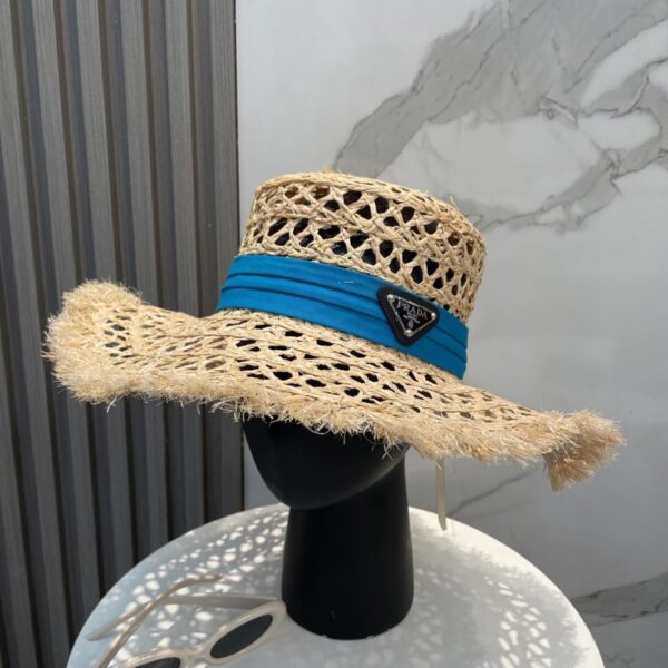 repliche,replica,perfette,siti di,affidabili,migliori siti,dove comprare,1:1,scarpe da ginnastica Prada nuovo cappello in paglia con protezione solare a tesa larga