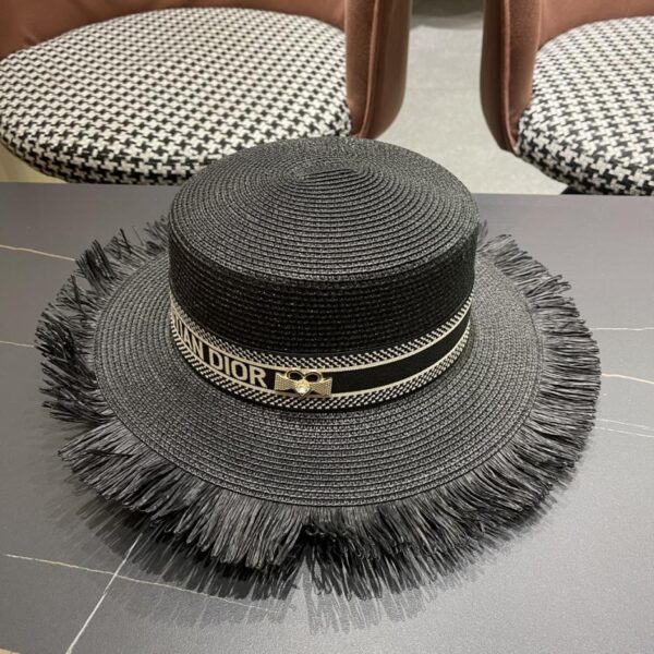 repliche,replica,perfette,siti di,affidabili,migliori siti,dove comprare,1:1,scarpe da ginnastica Cappello di paglia a tesa larga con protezione solare a tesa larga Dior New Beach