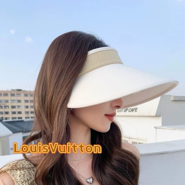 repliche,replica,perfette,siti di,affidabili,migliori siti,dove comprare,1:1,scarpe da ginnastica Louis Vuitton nuovo cappello da sole in rafia estivo cappello a cilindro vuoto
