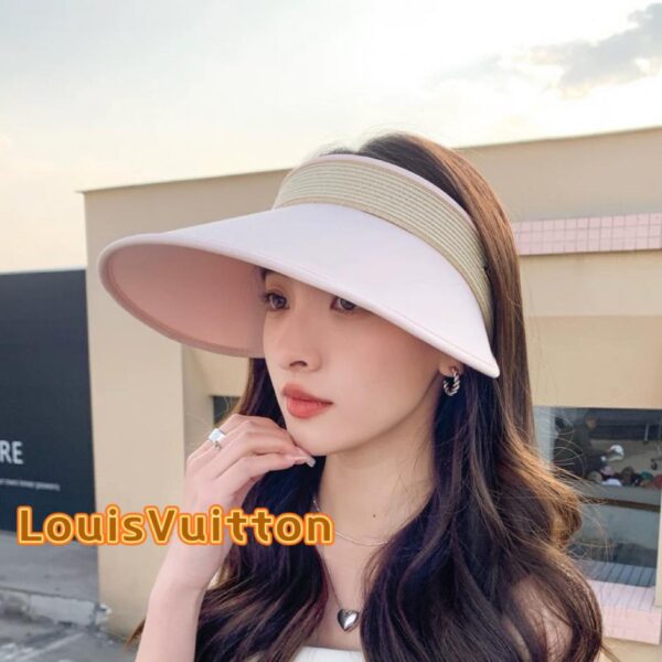 repliche,replica,perfette,siti di,affidabili,migliori siti,dove comprare,1:1,scarpe da ginnastica Louis Vuitton nuovo cappello da sole in rafia estivo cappello a cilindro vuoto