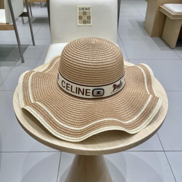 repliche,replica,perfette,siti di,affidabili,migliori siti,dove comprare,1:1,scarpe da ginnastica Nuovo cappello a cilindro in paglia di Celine