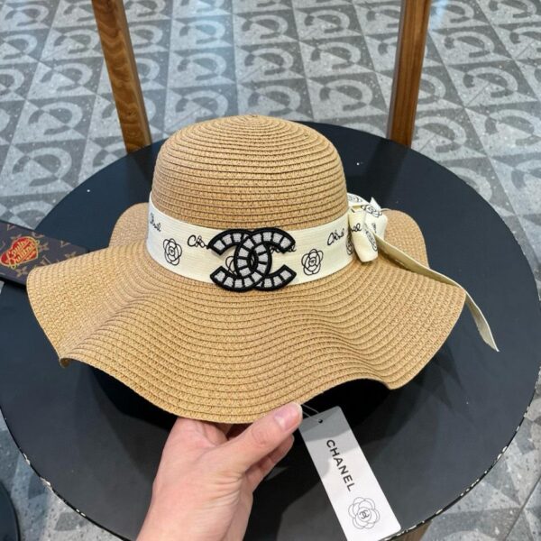 repliche,replica,perfette,siti di,affidabili,migliori siti,dove comprare,1:1,scarpe da ginnastica Cappello di paglia in filato di cotone del nuovo grande marchio Chanel
