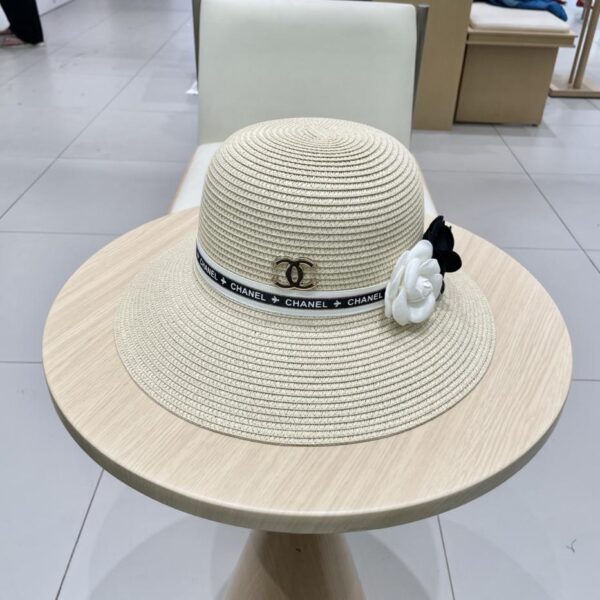 repliche,replica,perfette,siti di,affidabili,migliori siti,dove comprare,1:1,scarpe da ginnastica Cappello da sole Chanel in paglia di camelia