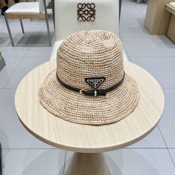 repliche,replica,perfette,siti di,affidabili,migliori siti,dove comprare,1:1,scarpe da ginnastica PRADA nuovo cappello in rafia, stesso stile del bancone