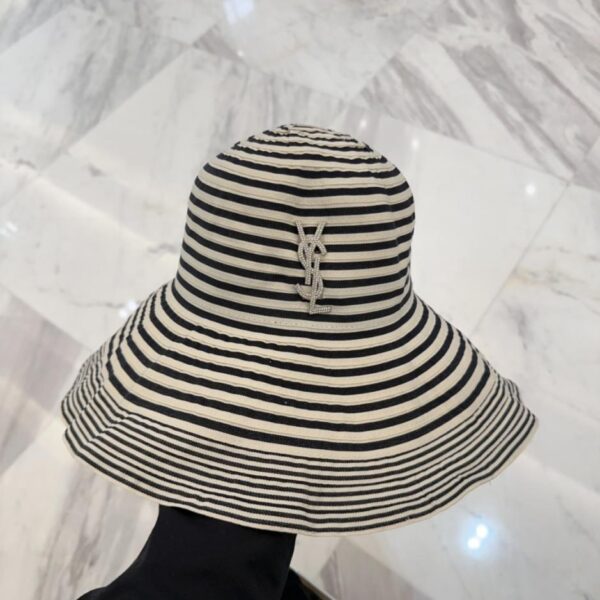 repliche,replica,perfette,siti di,affidabili,migliori siti,dove comprare,1:1,scarpe da ginnastica Nuovo cappello di stoffa primavera ed estate YSL Saint Laurent, cappello a secchiello a pieghe