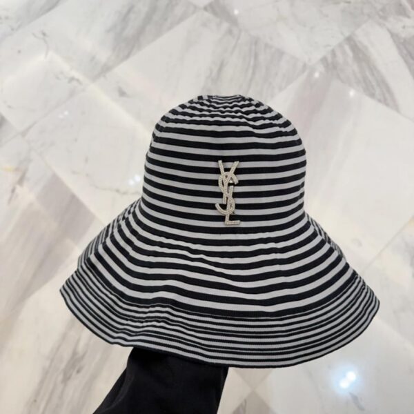 repliche,replica,perfette,siti di,affidabili,migliori siti,dove comprare,1:1,scarpe da ginnastica Nuovo cappello di stoffa primavera ed estate YSL Saint Laurent, cappello a secchiello a pieghe
