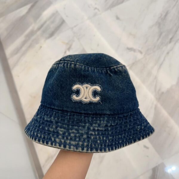 repliche,replica,perfette,siti di,affidabili,migliori siti,dove comprare,1:1,scarpe da ginnastica CELINE nuovo cappello da pescatore retrò blu denim