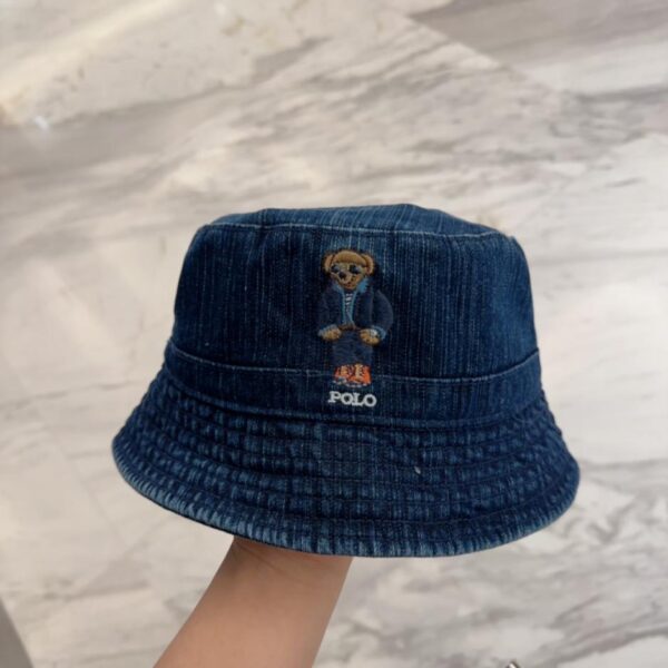 repliche,replica,perfette,siti di,affidabili,migliori siti,dove comprare,1:1,scarpe da ginnastica POLO classico cappello da pescatore in denim ricamato cappello da sole ricamo 4D