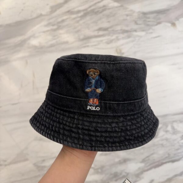 repliche,replica,perfette,siti di,affidabili,migliori siti,dove comprare,1:1,scarpe da ginnastica POLO classico cappello da pescatore in denim ricamato cappello da sole ricamo 4D