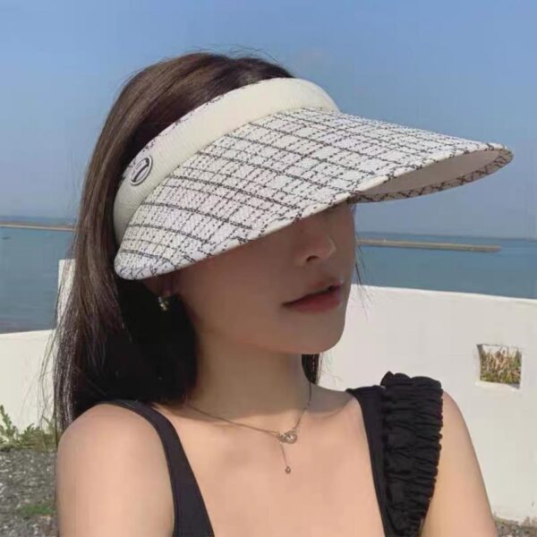 repliche,replica,perfette,siti di,affidabili,migliori siti,dove comprare,1:1,scarpe da ginnastica Cappello da sole Moncler estivo da donna anti-UV