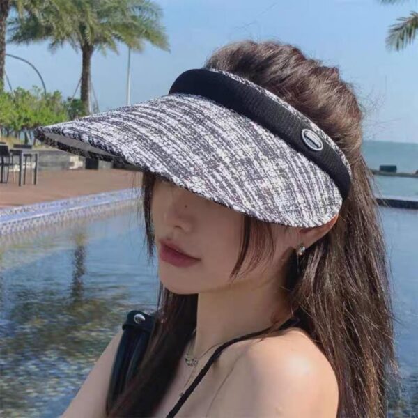 repliche,replica,perfette,siti di,affidabili,migliori siti,dove comprare,1:1,scarpe da ginnastica Cappello da sole Moncler estivo da donna anti-UV