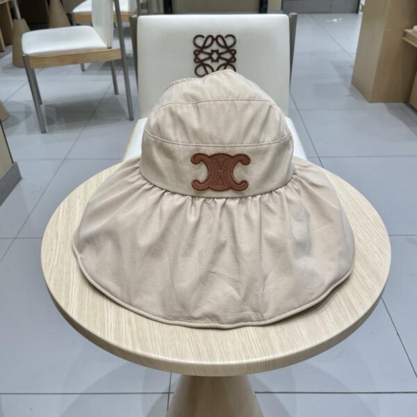 repliche,replica,perfette,siti di,affidabili,migliori siti,dove comprare,1:1,scarpe da ginnastica Cappello da pescatore con protezione solare semplice cappello a cilindro vuoto Celine