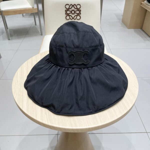 repliche,replica,perfette,siti di,affidabili,migliori siti,dove comprare,1:1,scarpe da ginnastica Cappello da pescatore con protezione solare semplice cappello a cilindro vuoto Celine