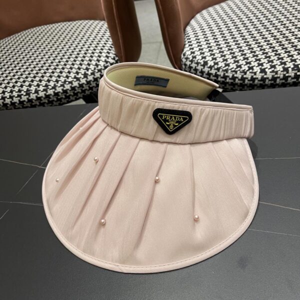 repliche,replica,perfette,siti di,affidabili,migliori siti,dove comprare,1:1,scarpe da ginnastica Cappello a cilindro vuoto PRADA Duolan piccola perla