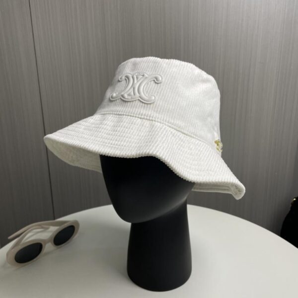 repliche,replica,perfette,siti di,affidabili,migliori siti,dove comprare,1:1,scarpe da ginnastica Sito ufficiale CELINE versione alta, ultimo cappello da pescatore da donna in velluto a coste con motivo verticale