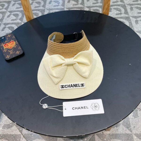 repliche,replica,perfette,siti di,affidabili,migliori siti,dove comprare,1:1,scarpe da ginnastica Cappello da sole con fiocco estivo Chanel cappello a cilindro vuoto
