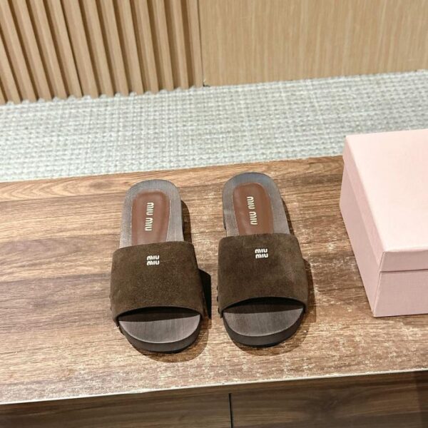 Zoccoli da passerella Miu Miu