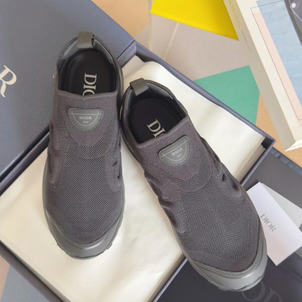 Sneakers casual Dior B30 Countdown in maglia volante, versione top da uomo